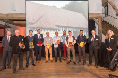 Evènement Trophées Aléonard - groupe Wienerberger avec gagnants