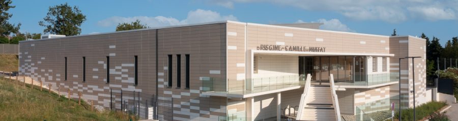 Construction de la Piscine municipale Camille Muffat à Portes-lès-Valence