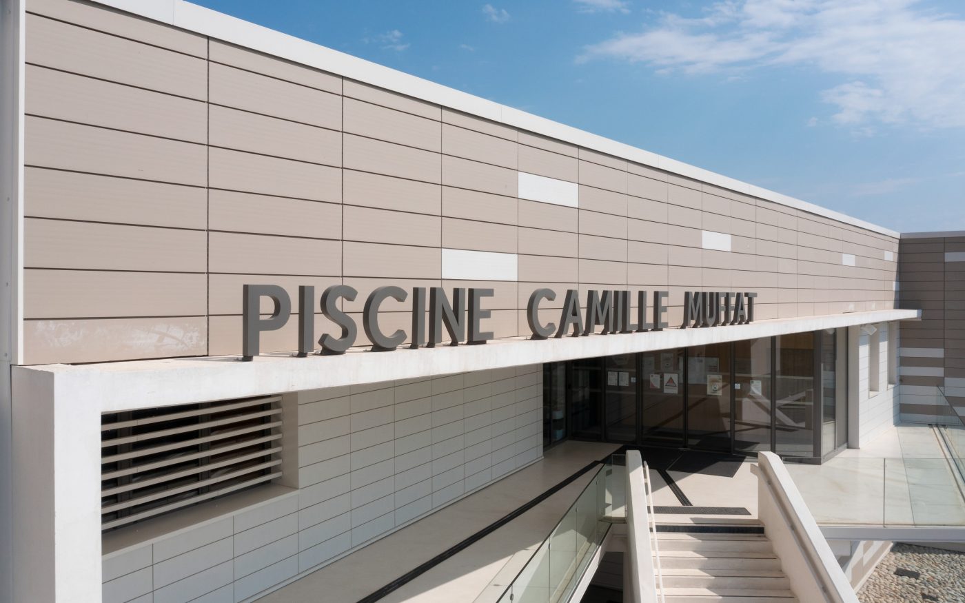 Construction de la Piscine municipale Camille Muffat à Portes-lès-Valence