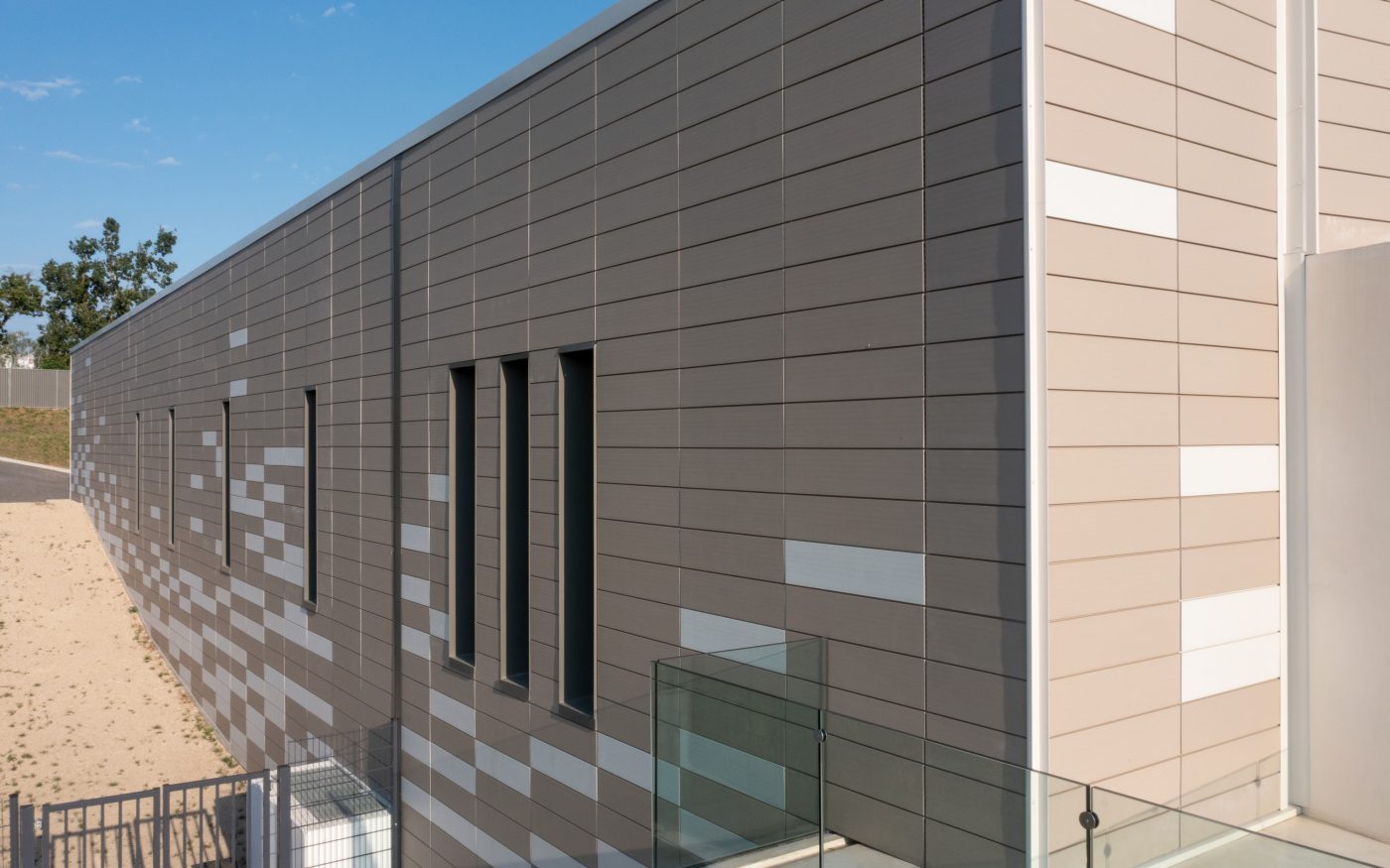 Construction de la Piscine municipale Camille Muffat à Portes-lès-Valence