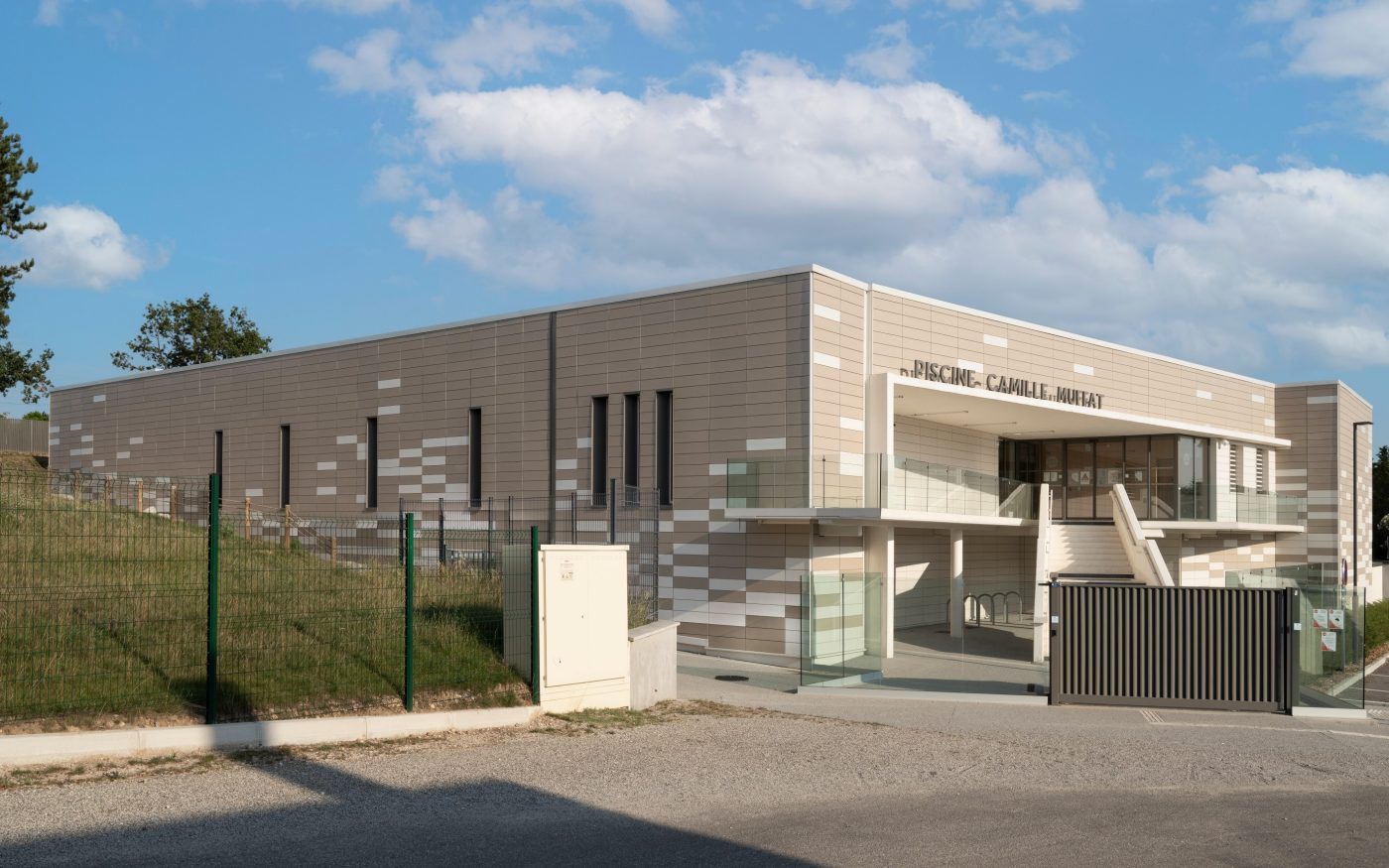 Construction de la Piscine municipale Camille Muffat à Portes-lès-Valence