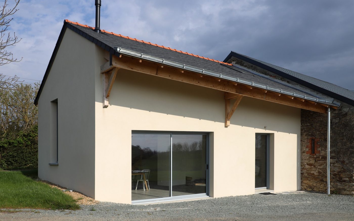 Domaine viticole aménagé avec les briques Climamur et NATURbric