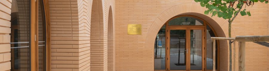 espace federica monstseny à toulouse avec brique terreal champagne