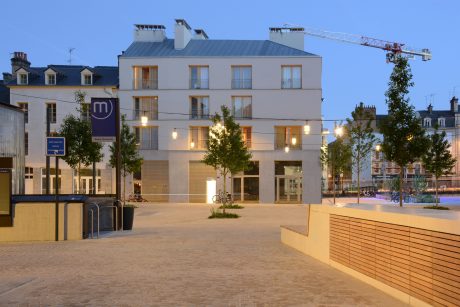 Logement Collectif Le Persan à Rennes : construction en brique auto-isolante Climamur©
