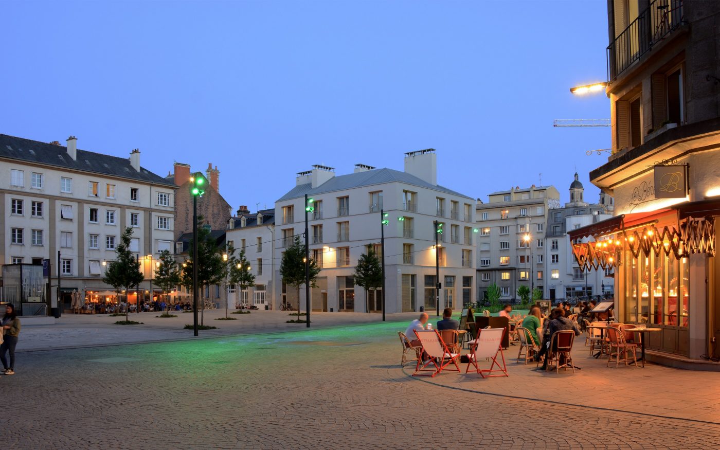 Logement Collectif Le Persan à Rennes : construction en brique auto-isolante Climamur©
