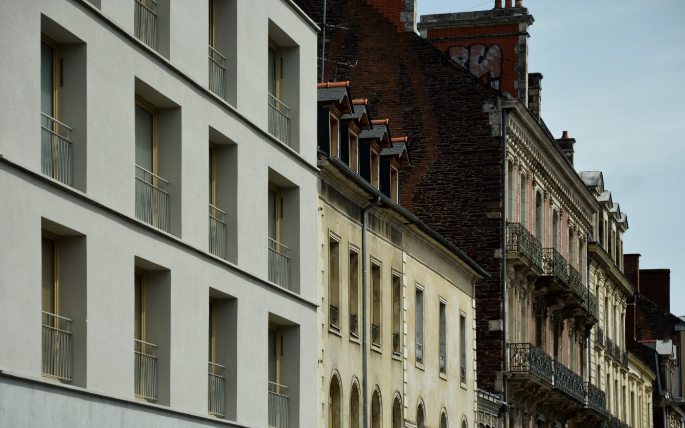 Logement Collectif Le Persan à Rennes : construction en brique auto-isolante Climamur©