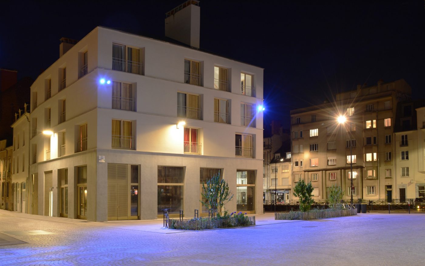 Logement Collectif Le Persan à Rennes : construction en brique auto-isolante Climamur©