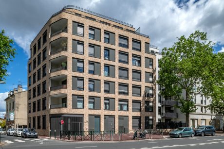 Logements collectifs Oxygen à Nanterre avec les briques de parement Terca Oud Beauvoorde