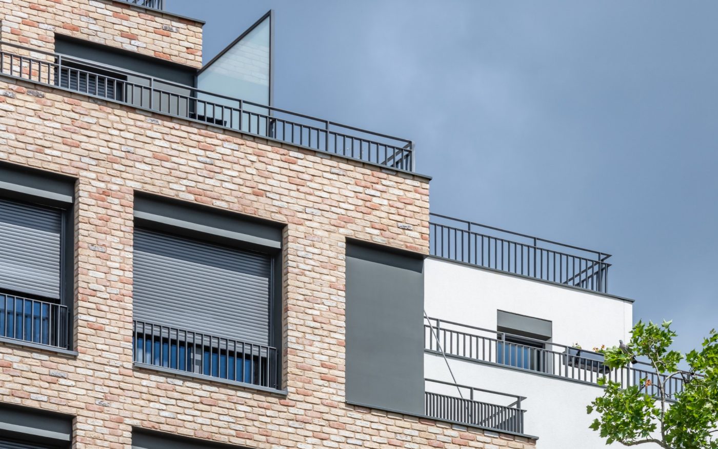 Logements collectifs Oxygen à Nanterre avec les briques de parement Terca Oud Beauvoorde