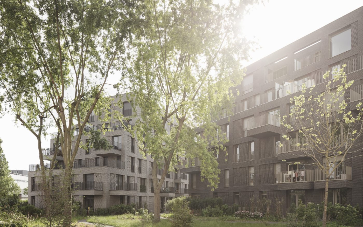 Terca Monde Avenier Cornejo architectes Christelle Cornejo Emergie et Semip Agora gris titane gris anthracite et rouge blauwrood
