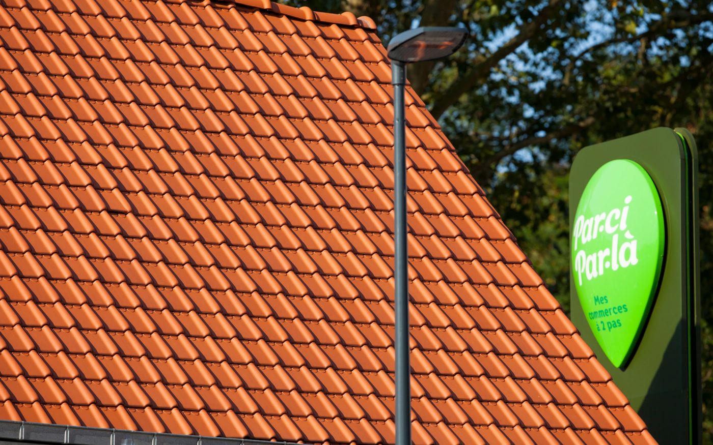 Biocoop Hem rénovation  en tuile tempête 44