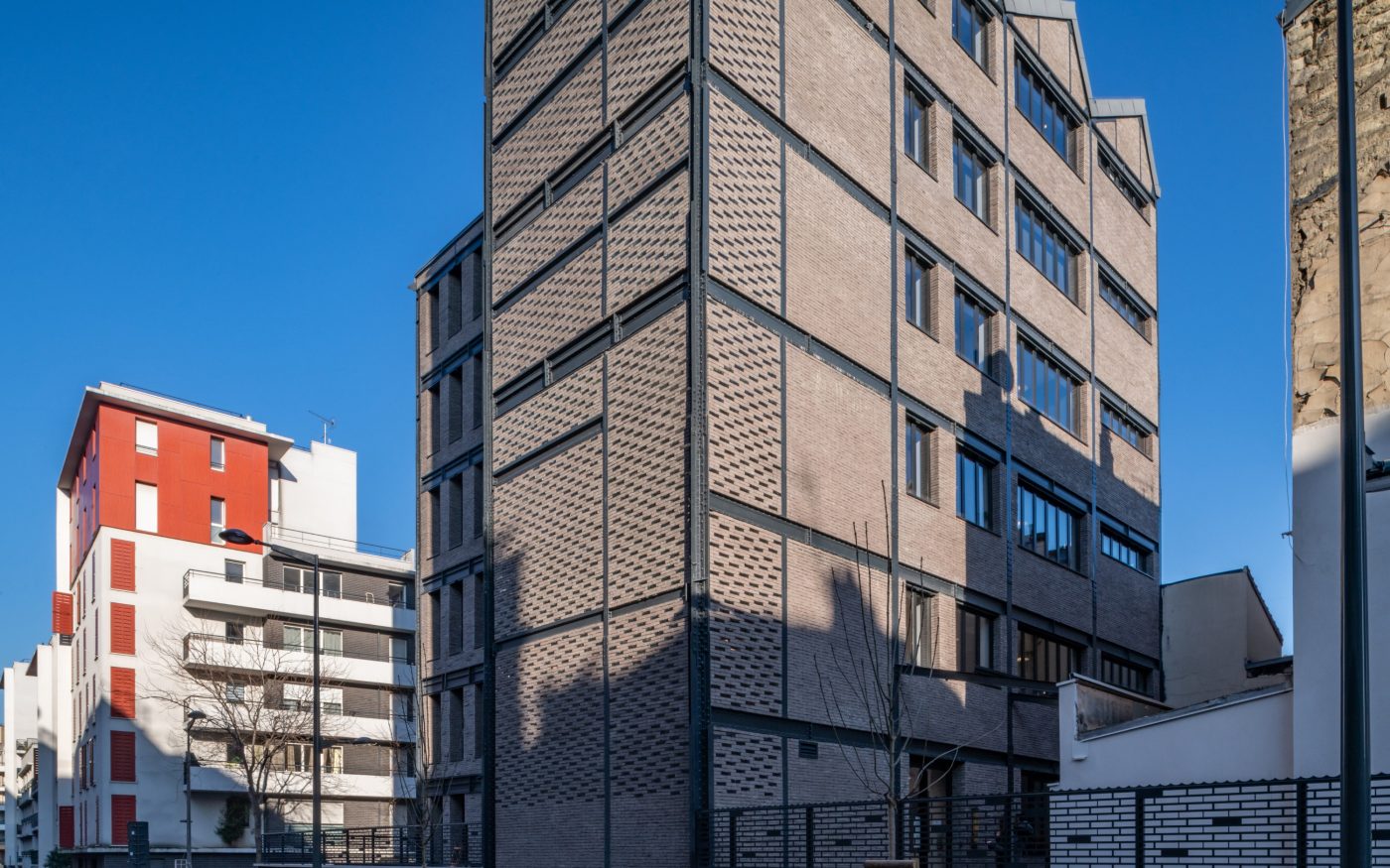 Réhabilitation de la Tour Labinal à Saint-Ouen avec les briques Terca Forum Cromo