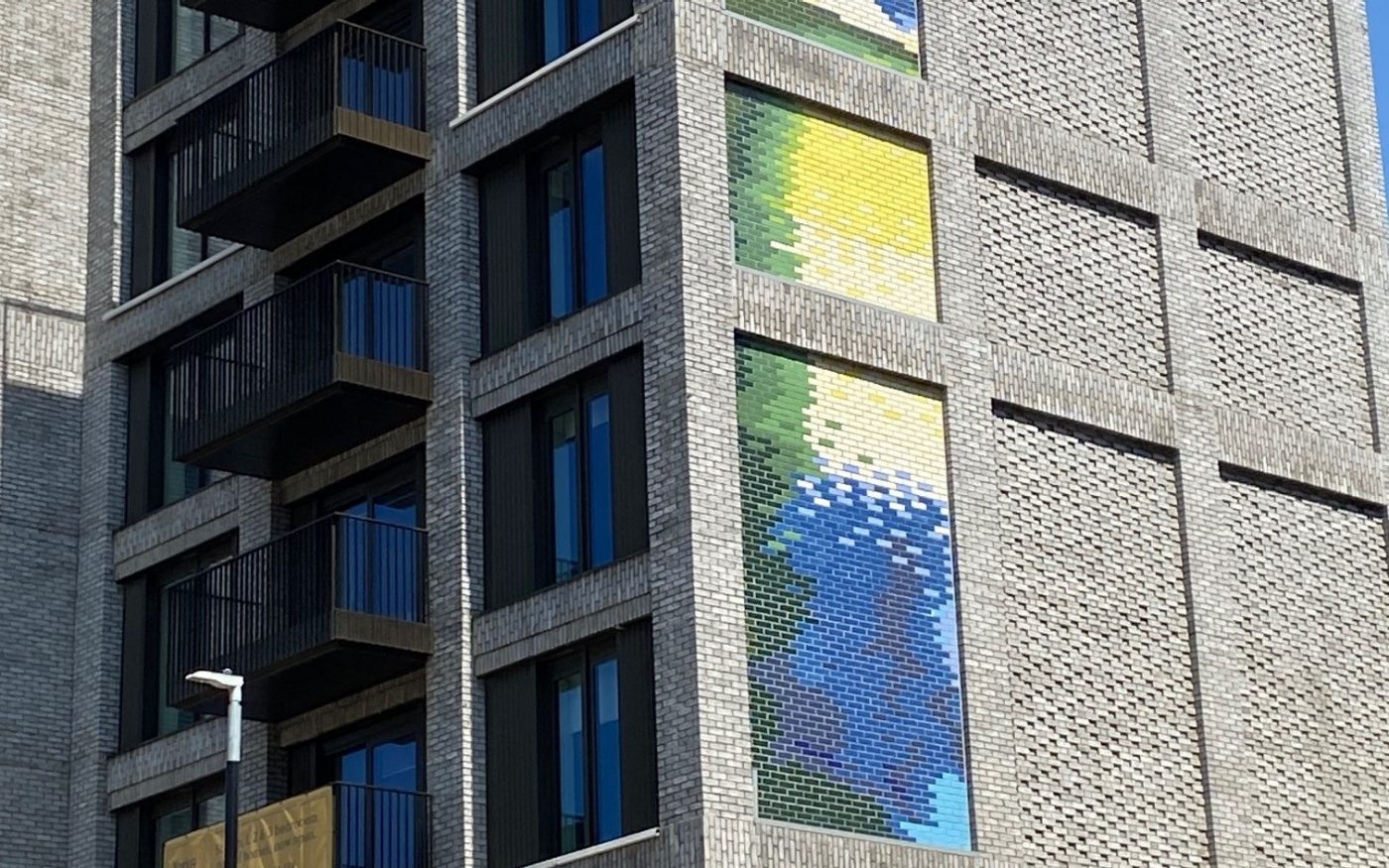 Rénovation d'appartements Longley Place à Brighton avec les briques Terca Emaillées Crystal