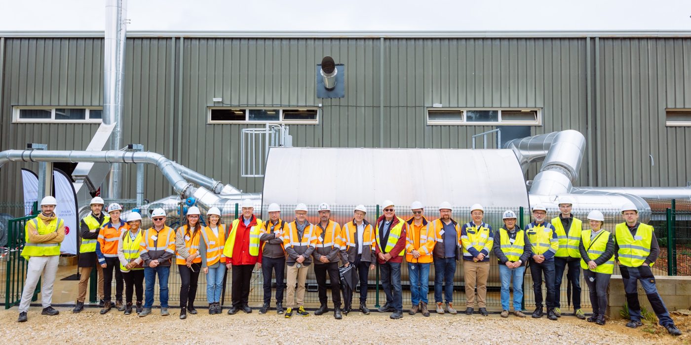 Inauguration Eco-Stock à Pontigny