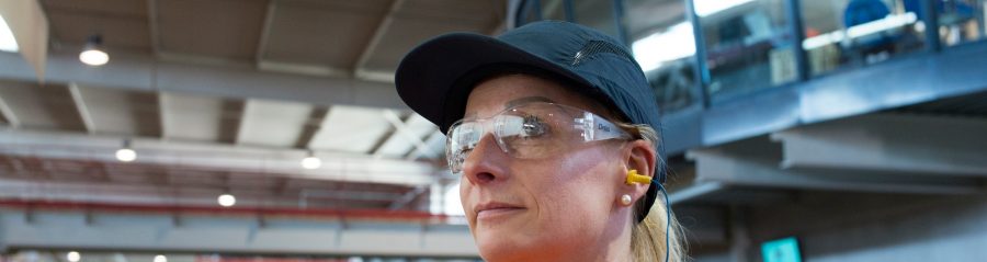 Production des tuiles Koramic sur le site de Lantenne