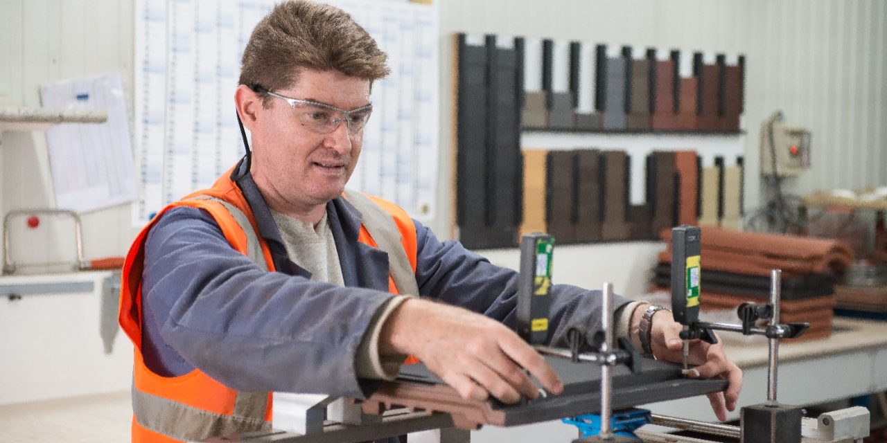 Contrôle qualité sur le site de Lantenne