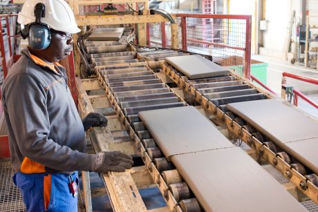 Contrôle qualité sur le site de Lantenne