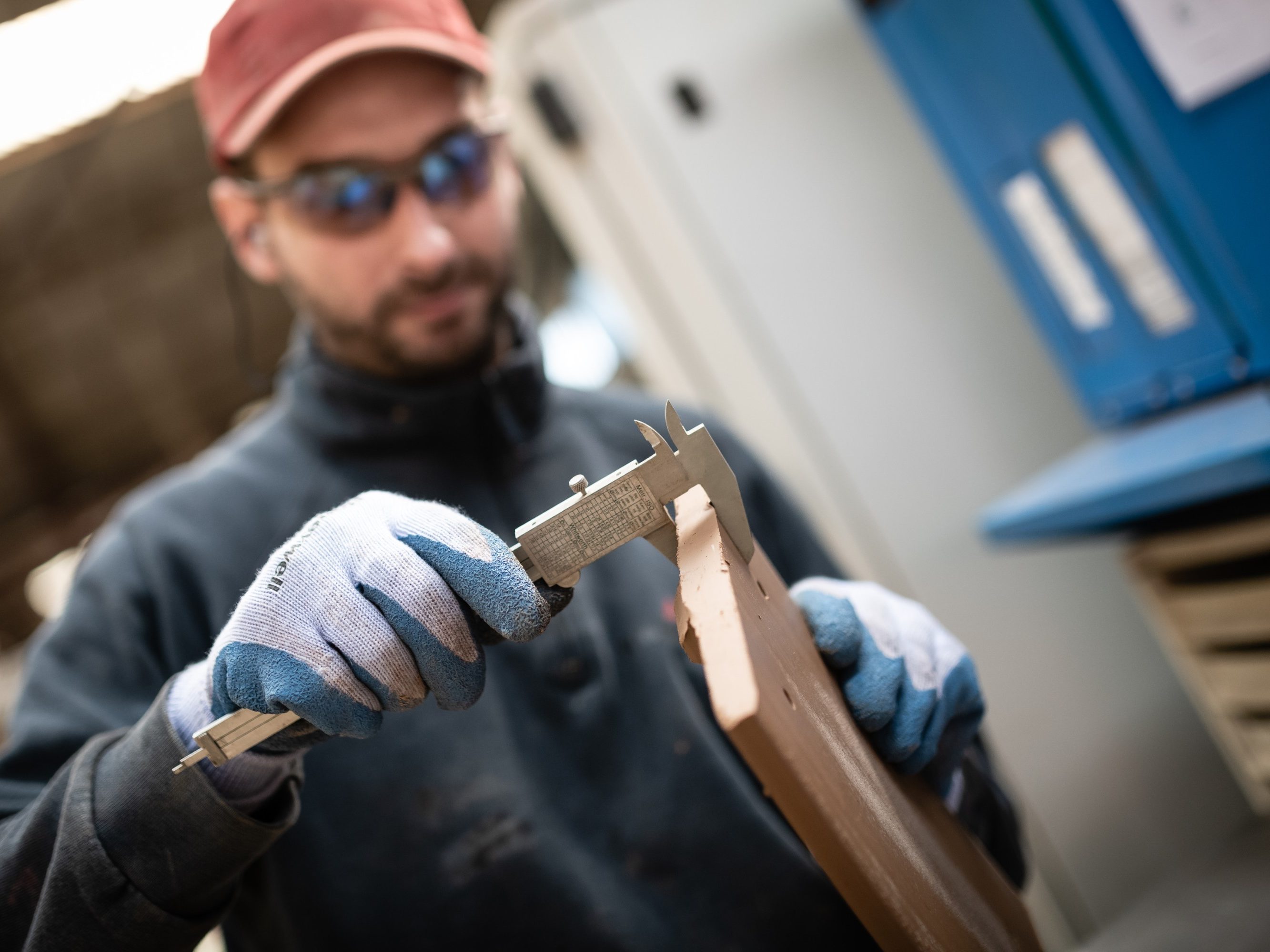 Contrôle qualité sur le site de Pontigny
