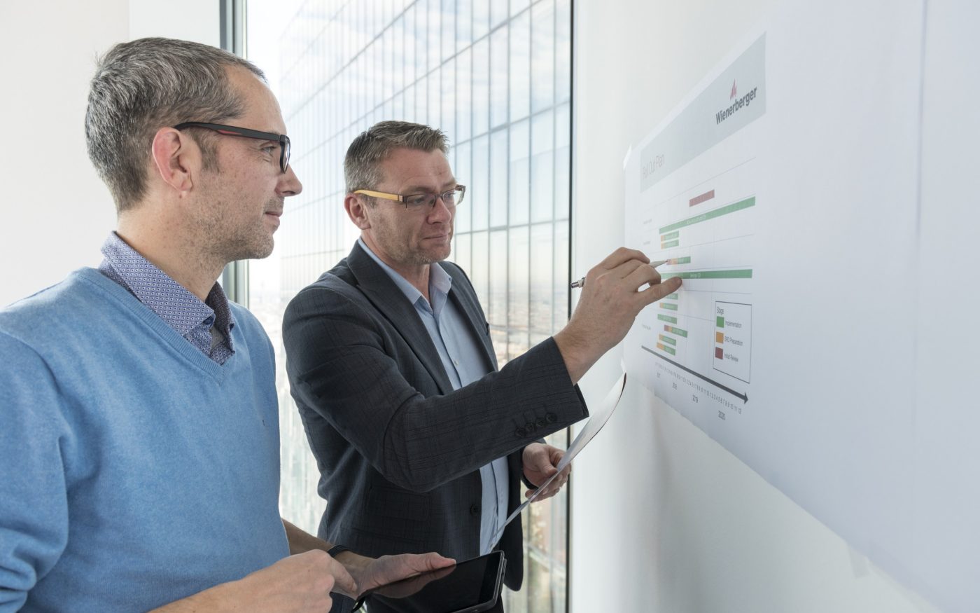 Digitalisation process at Wienerberger, Fast Forward General Management & Administration