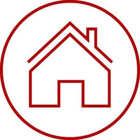 Icon for house, home, SFH, singe-family
