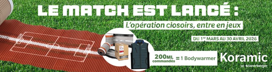 opération commerciale écran de sous toiture 2025