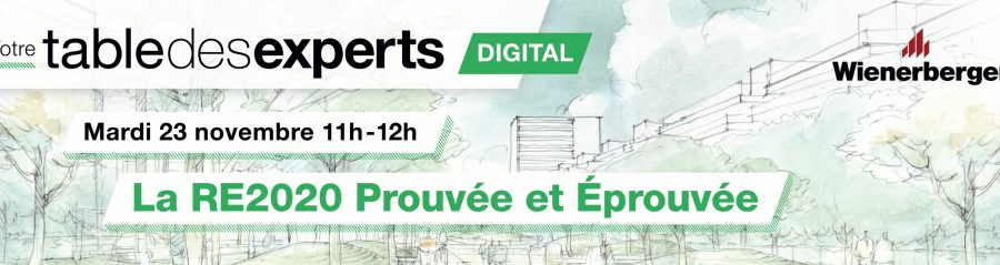 Table des experts digital RE2020