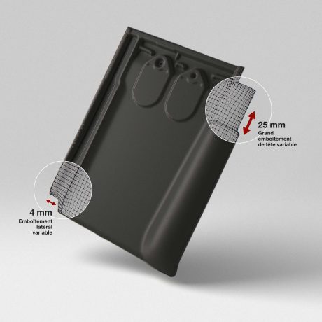 Tuile tempête 18 Koramic caractéristique technique