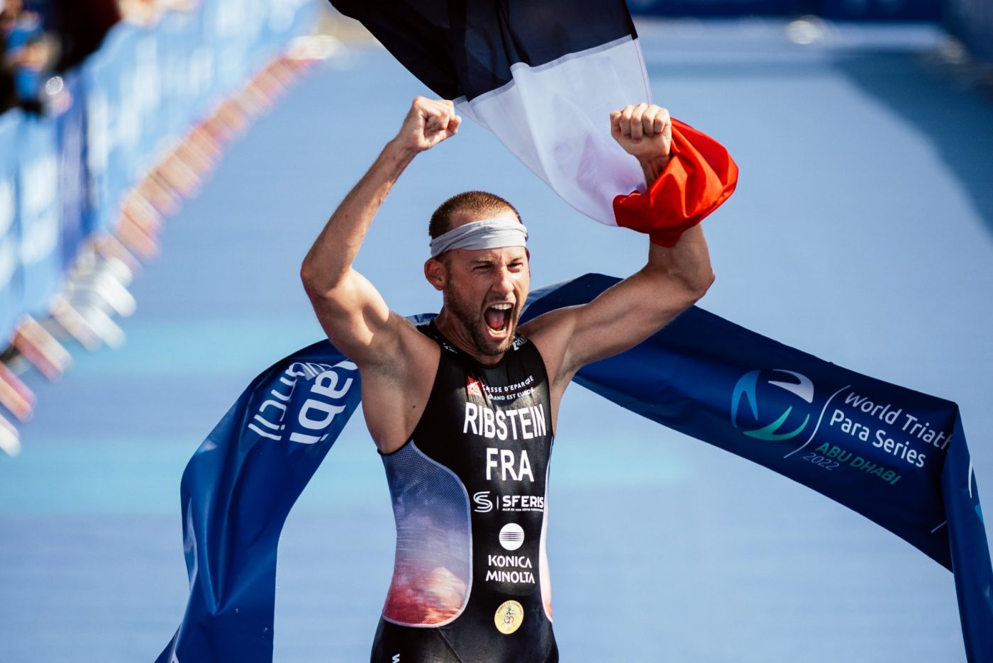 Jules Ribstein Triple champion du monde paraTriathlète