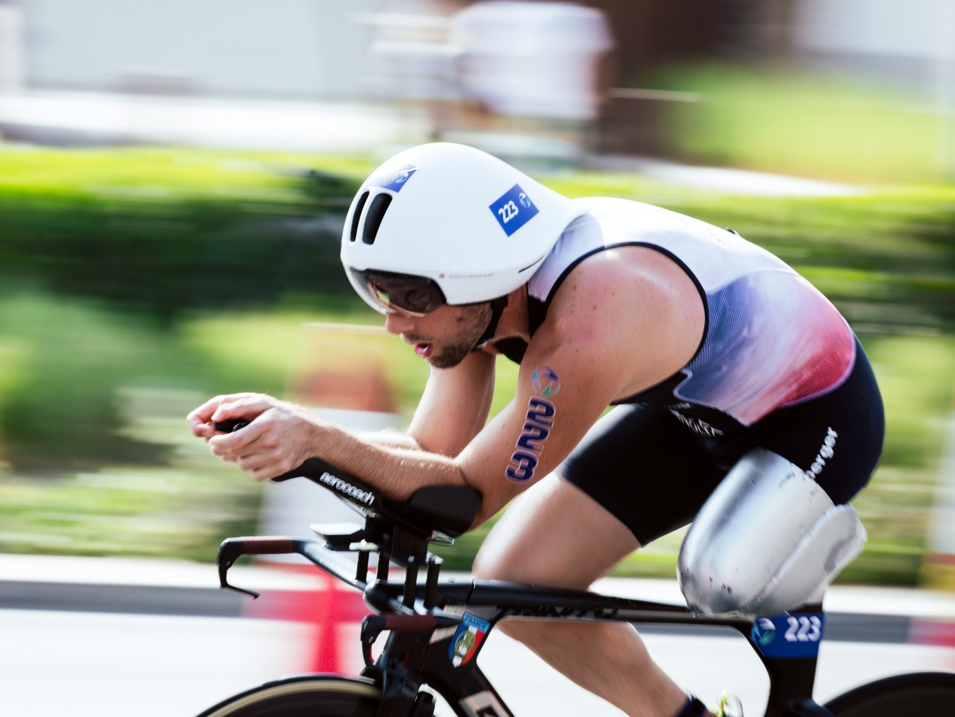 Jules Ribstein Triple champion du monde paraTriathlète