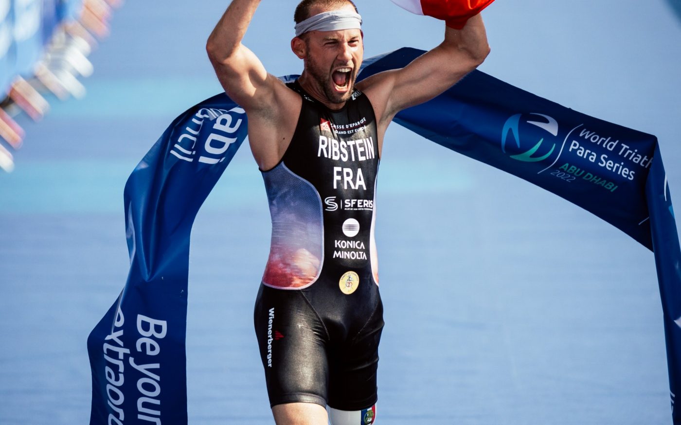 Wienerberger France accompagne Jules Ribstein, triple champion du monde paraTriathlète