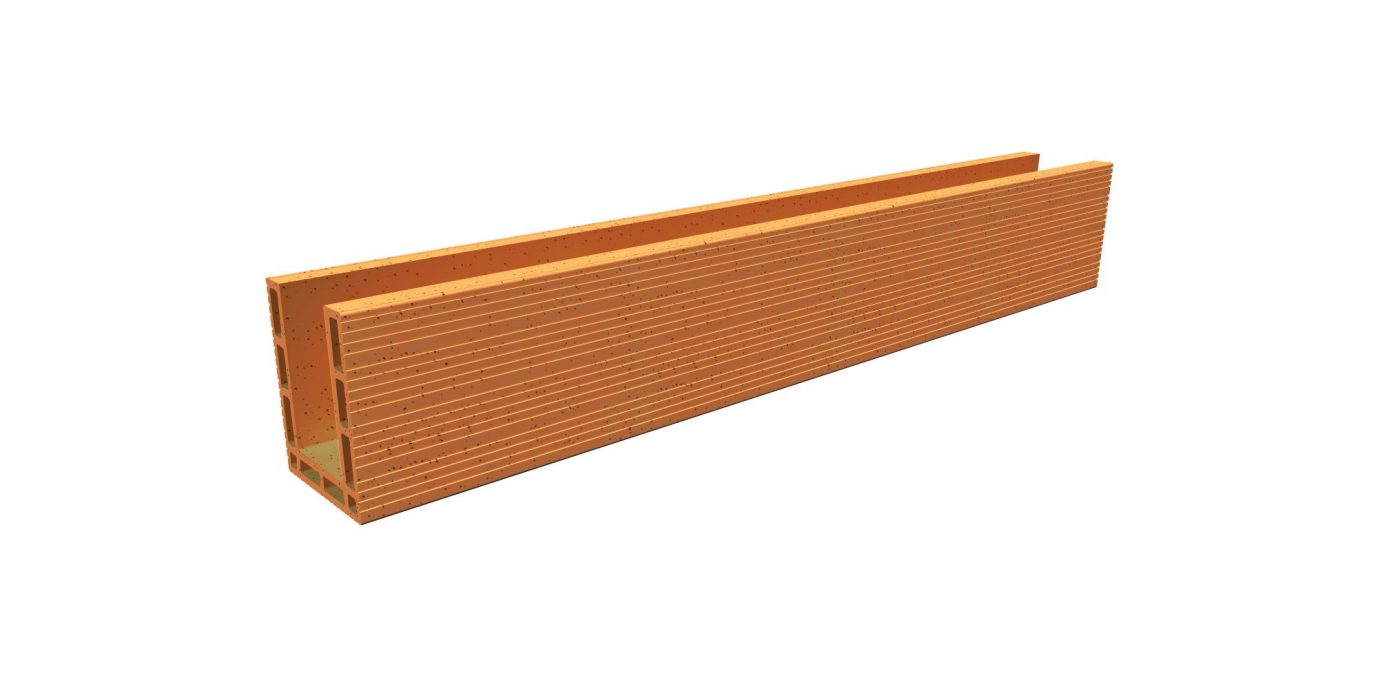 Porotherm Photo de produit Linteau Grande Longueur 20x25
