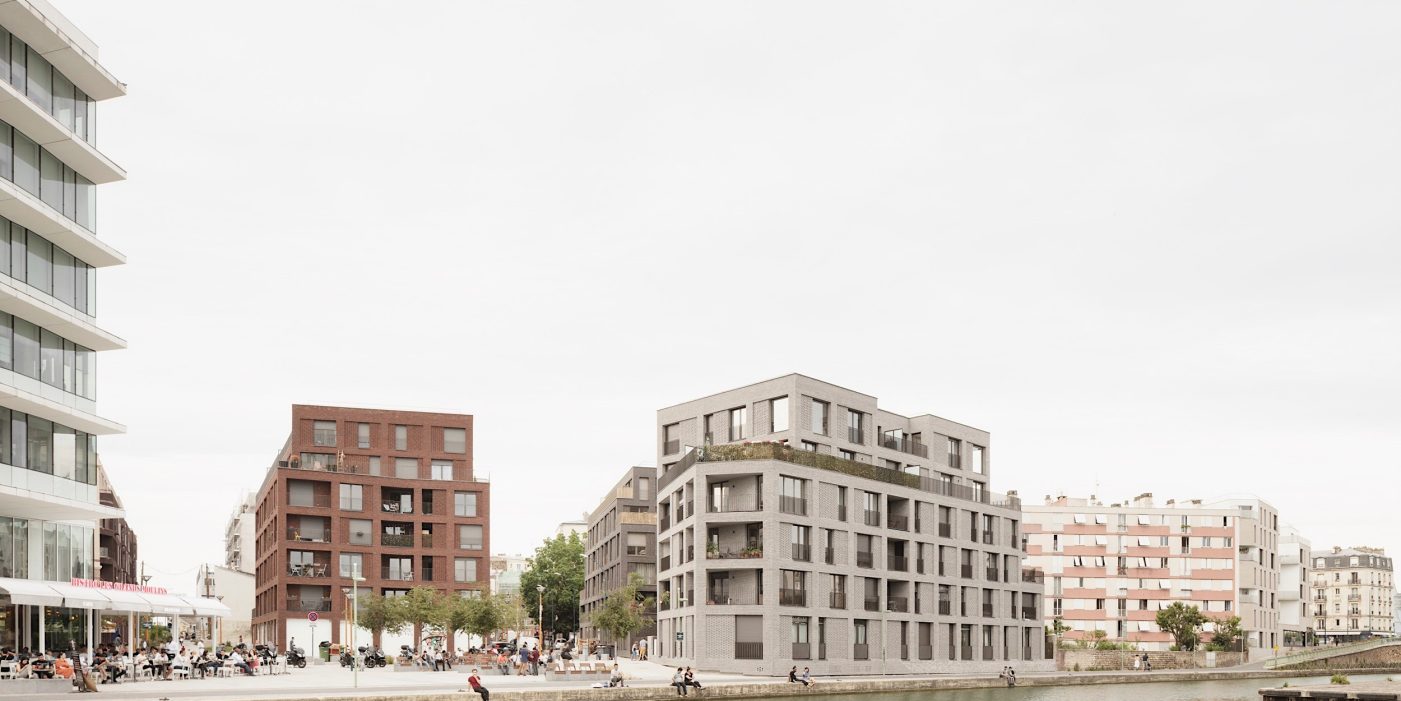 Zwycięzca w kategorii “Living together”: 88 housing units + 1 retail space – Rue Danton, Pantin (France)