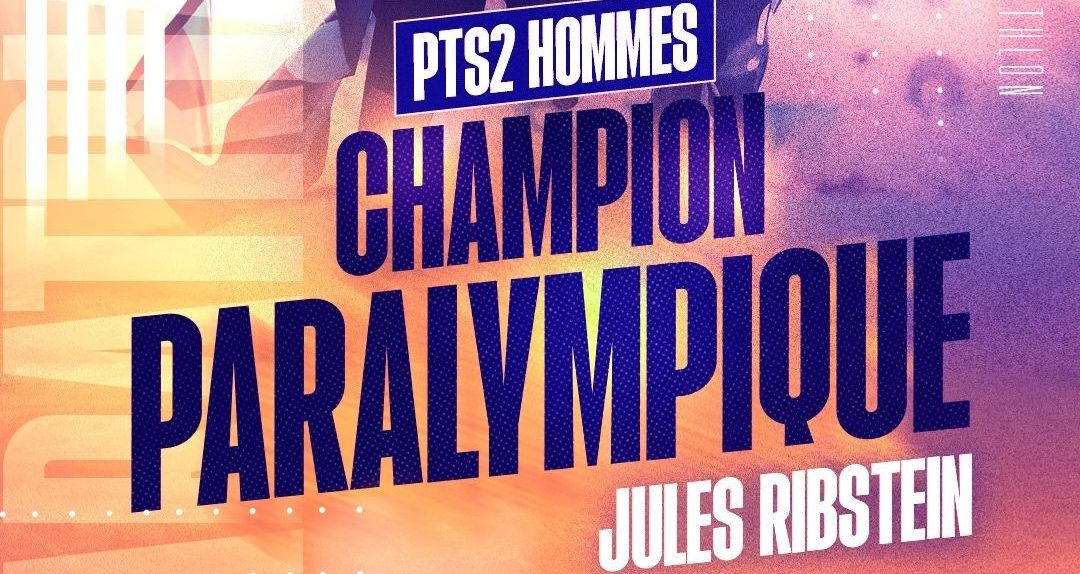 Jules Ribstein Quadruple champion du monde paraTriathlète