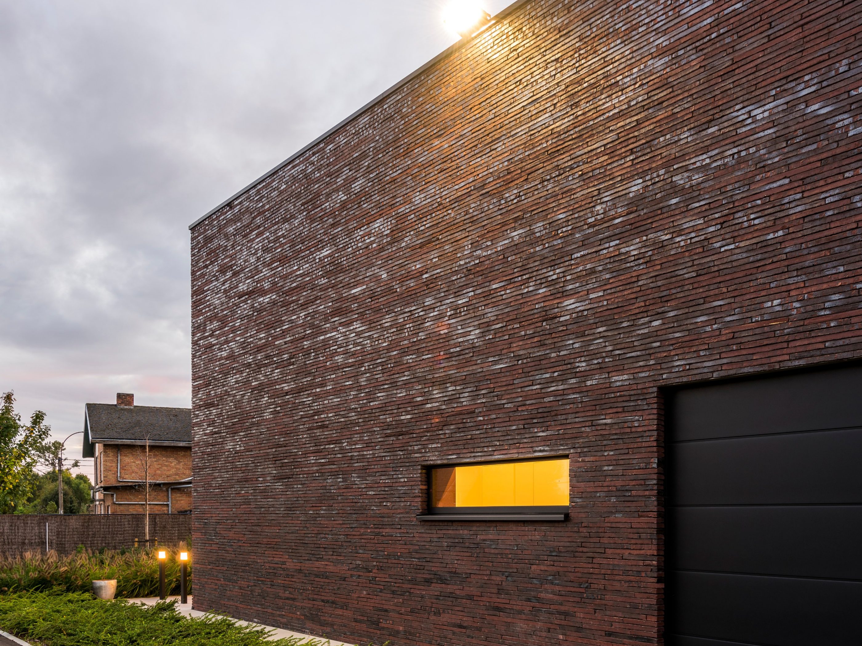 Reference photo: new construction office and single family in Adegem