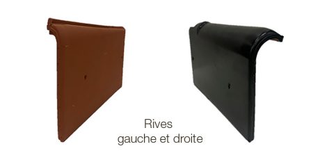 Rives individuelles Opalys tuiles terre cuite