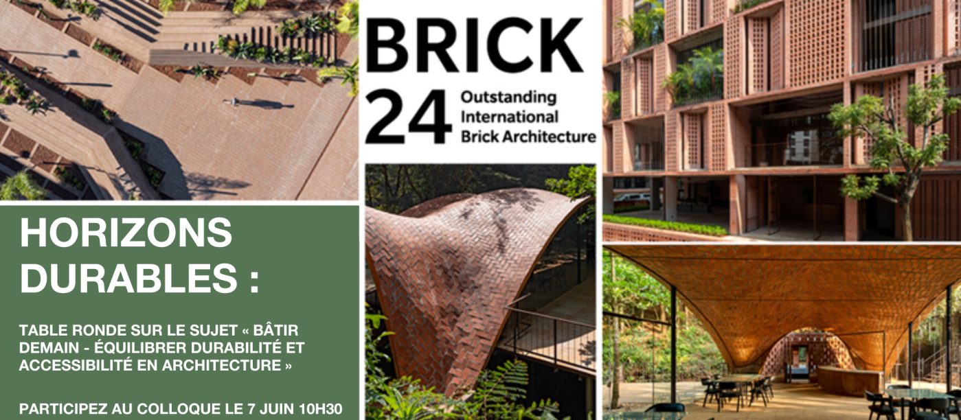 Invitation à la conférence de presse 9h Brick Award 24 - les gagnants La table ronde 10h30 le 7 juin 2024