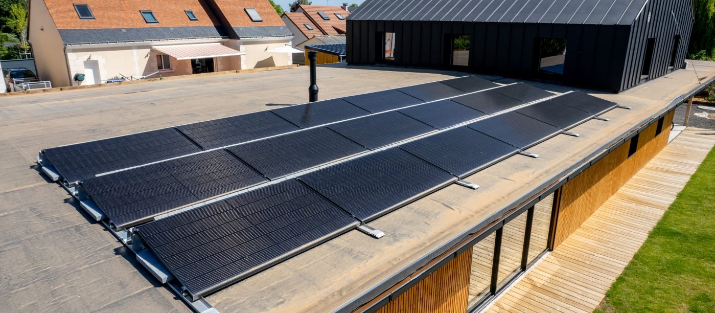 Installation de photovoltaique avec un système FS10 à Fondettes