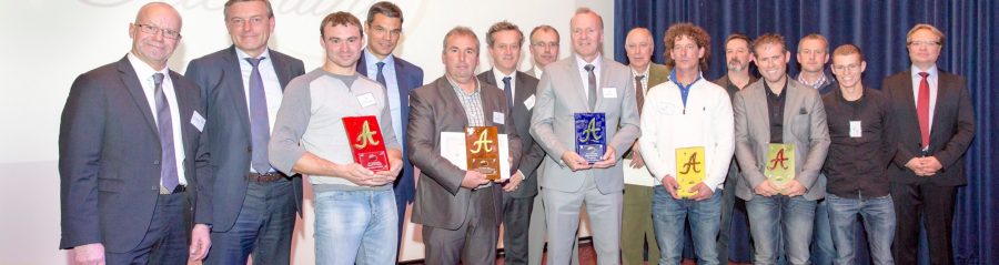 Evènement Trophées Aléonard - groupe Wienerberger avec gagnants