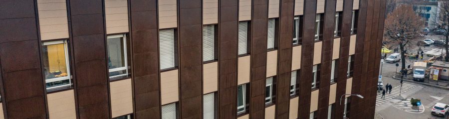 Rénovation bâtiment municipal Mandela à Asti - Italie - avec Piterak Slim et Shamal XL