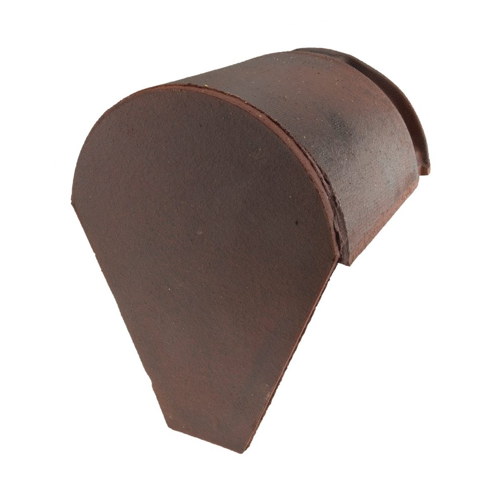 Photo unitaire fronton de faîtière ronde ventilée à emboîtement