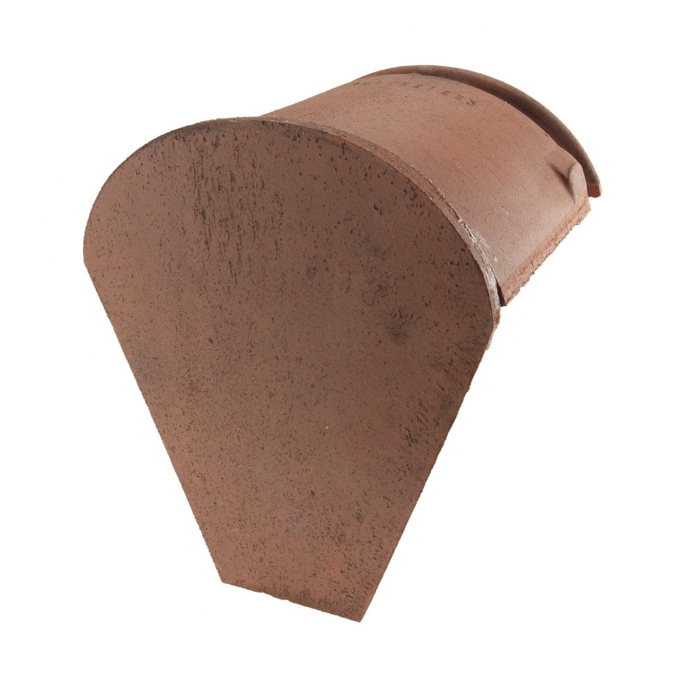 Photo unitaire fronton de faîtière ronde ventilée à emboîtement