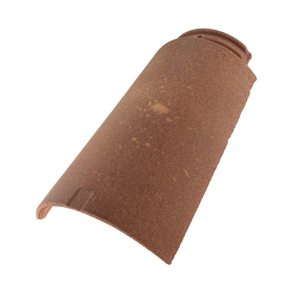 Photo unitaire faîtière / arêtier cylindrique à emboîtement de 40 + Clip