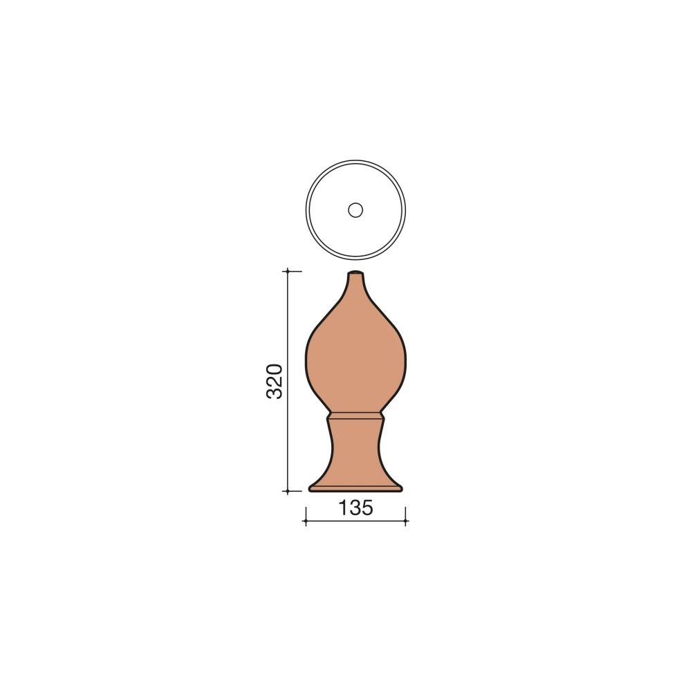 Technical drawing of the Hulpstukken piron nr4