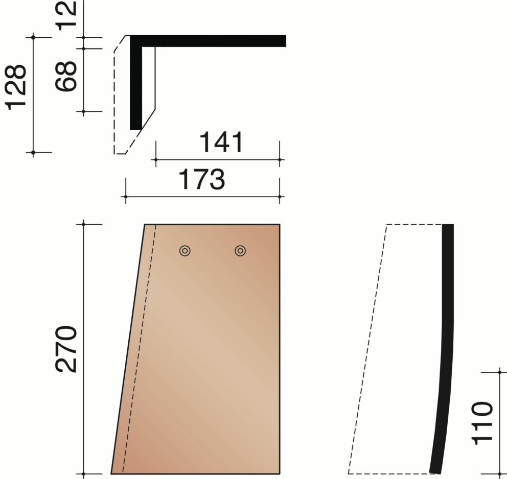 Tegelpan 301 - 7080