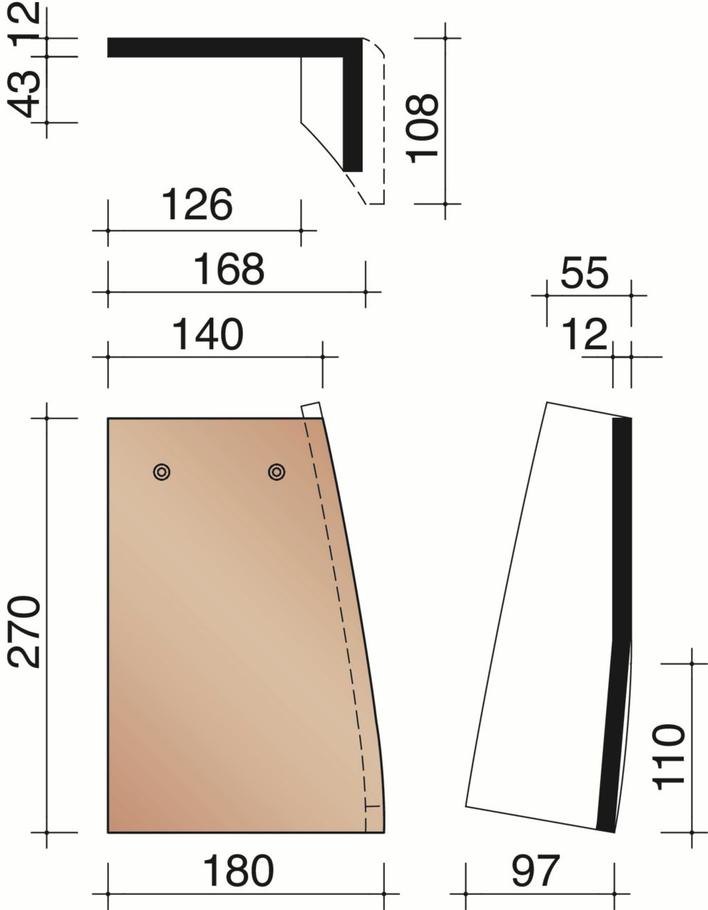 Tegelpan 301 - 8810