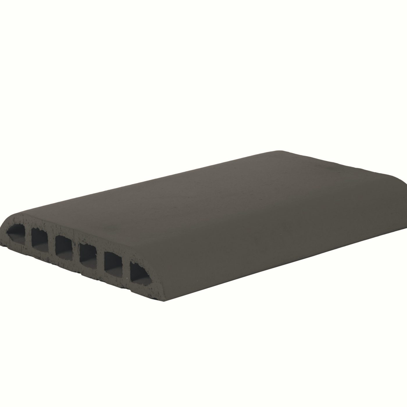 Image unitaire d'un chaperon plat Terreal anthracite