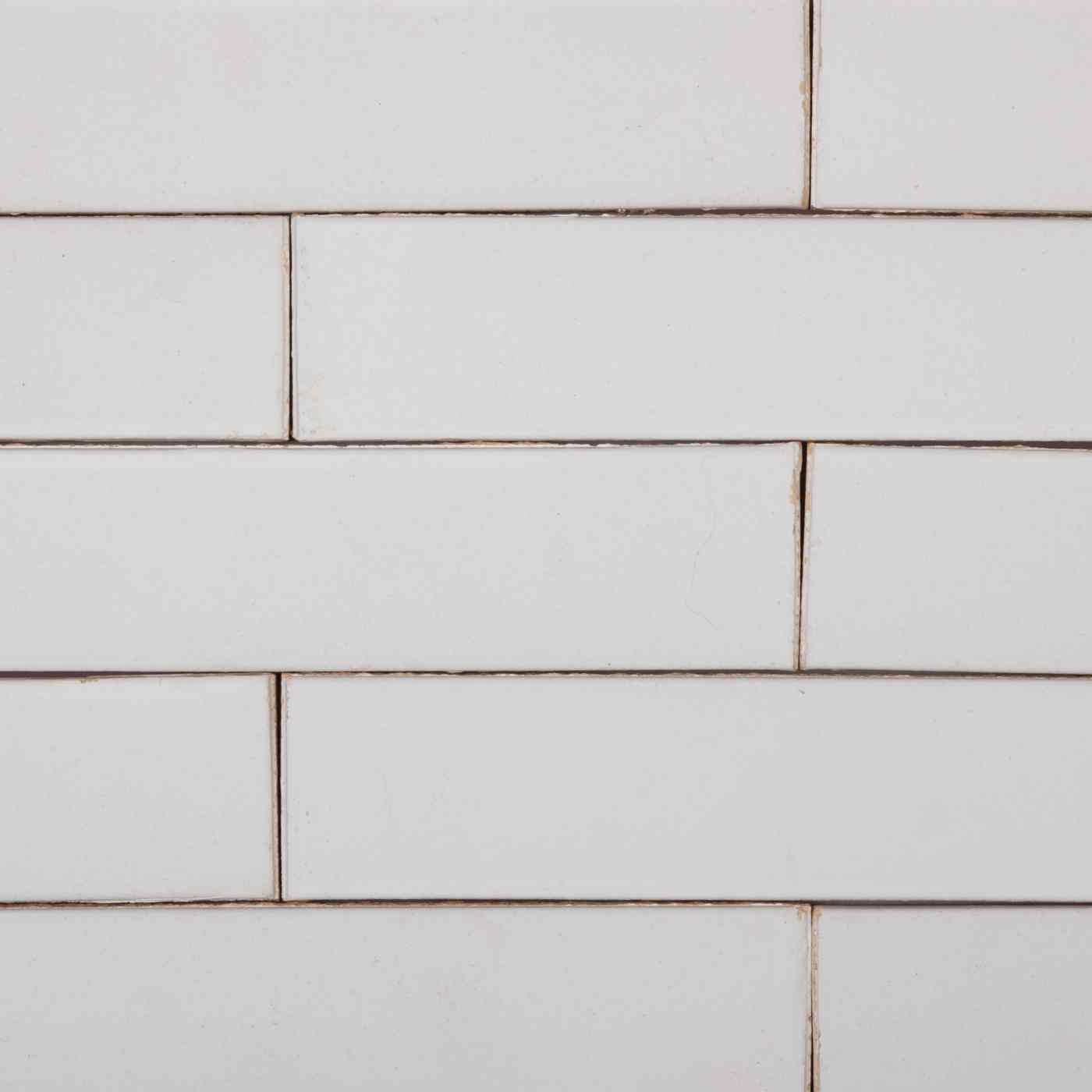 Briques de façade classiques maçonnées lisses couleur blanc nige