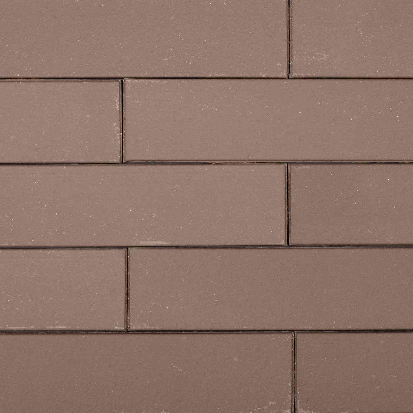 Briques de façade classiques maçonnées lisses couleur gris perle