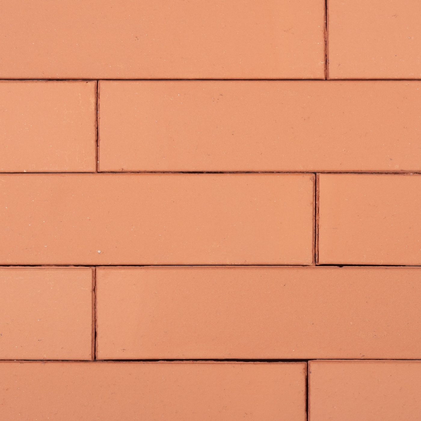 Briques de façade classiques maçonnées lisses couleur rose