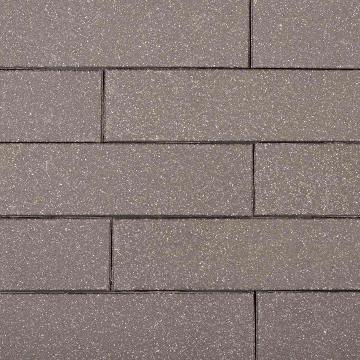 Briques de façade classiques maçonnées Poncées couleur gris foncé